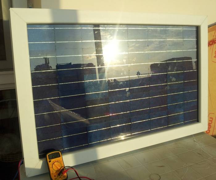 Самодельная солнечная батарея