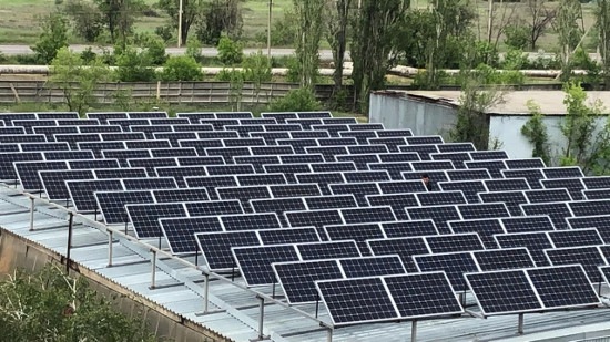 50 кВт сетевая солнечная электростанция