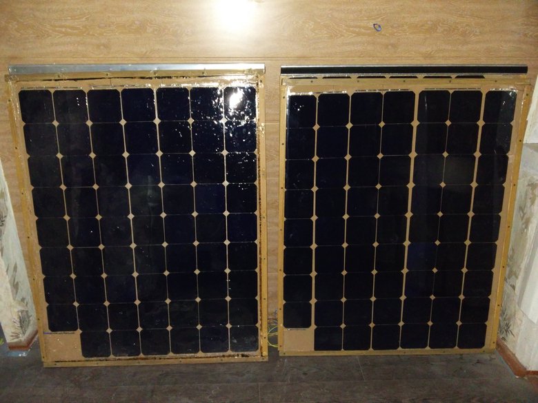 Фото процесса самостоятельной сборки солнечной панели из элементов Sunpower